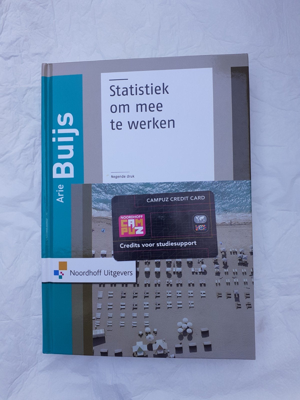 Statistiek om mee te werken - Arie Buijs (Negende druk), Arie Buijs, Zo goed als nieuw, Gamma, HBO
