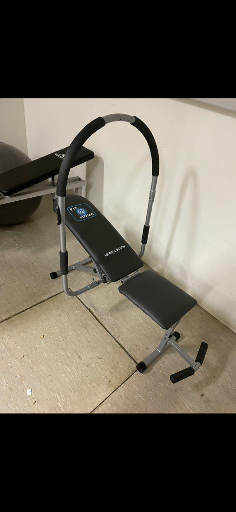 Fit@Home AB Roll Bench - Buikspierbank, Sport en Fitness, Ophalen, Zo goed als nieuw