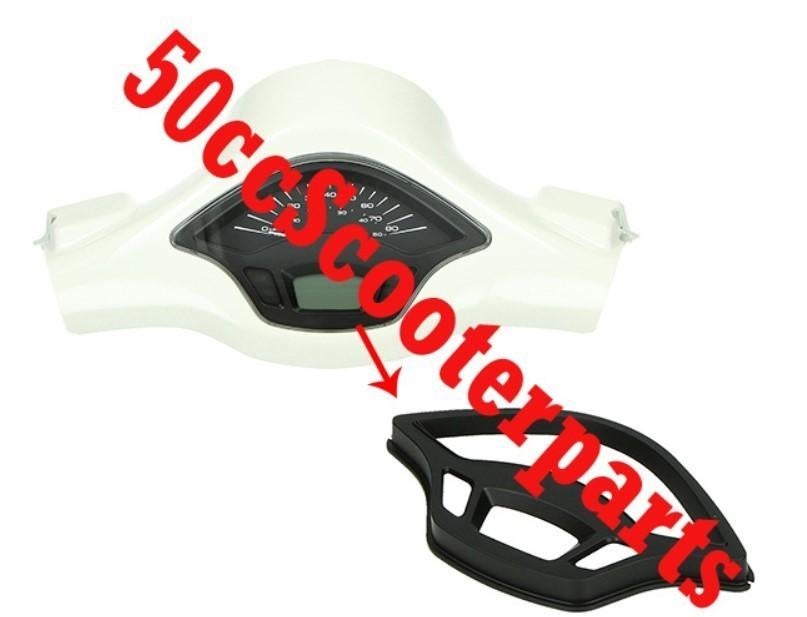 Kilometertellerrand Vespa Primavera Sprint Mat Zwart 37133, Ophalen of Verzenden
