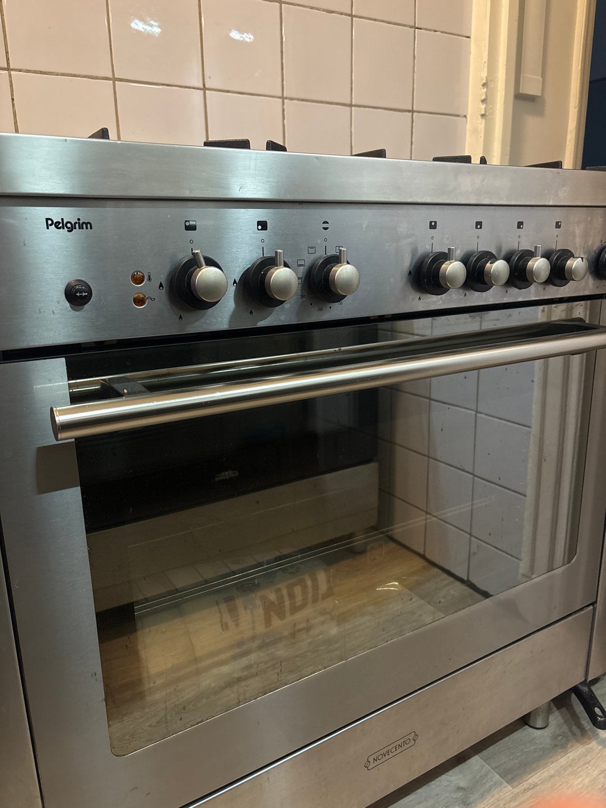 Pelgrim gasfornuis met oven, Ophalen, Gebruikt, 60 cm of meer, Gas