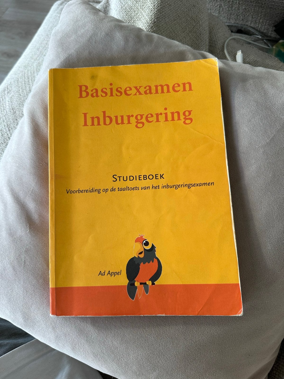 Ad Appel - Basisexamen Inburgering Studieboek, Boeken, Ophalen of Verzenden, Alpha, Gelezen, Overige niveaus