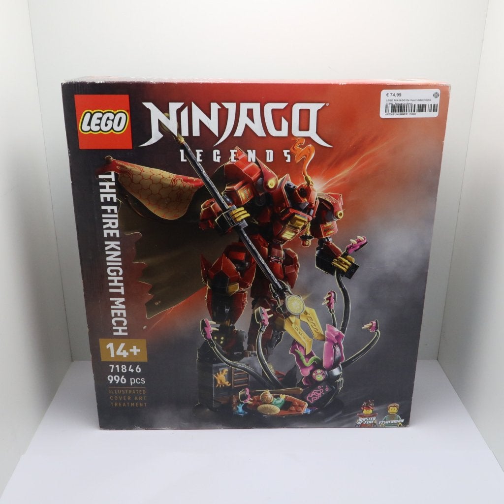 LEGO NINJAGO De Vuurriddermecha 71846 | Nieuw in doos, Kinderen en Baby's, Lego, Nieuw, Support@lego.com, LEGO System A/S
Aastvej 1
7190 Billund
Denmark