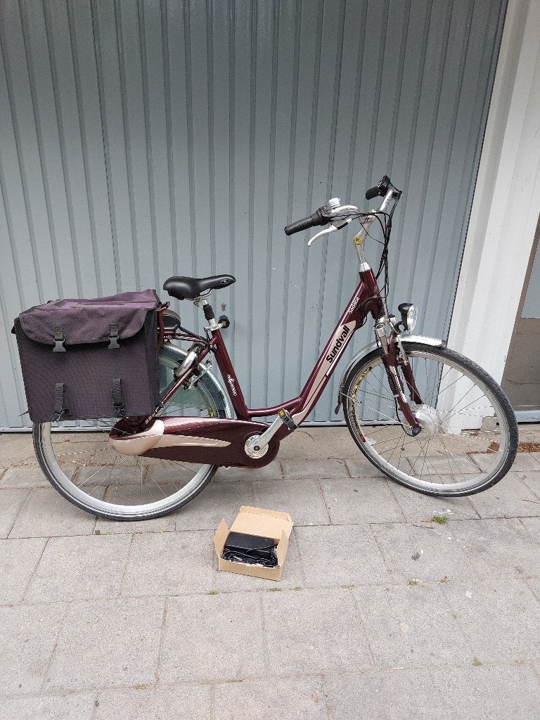 Sundvall Sadaba damesfiets maat 48 cm kapotte accu, 47 tot 51 cm, Ophalen, Zo goed als nieuw, Overige merken