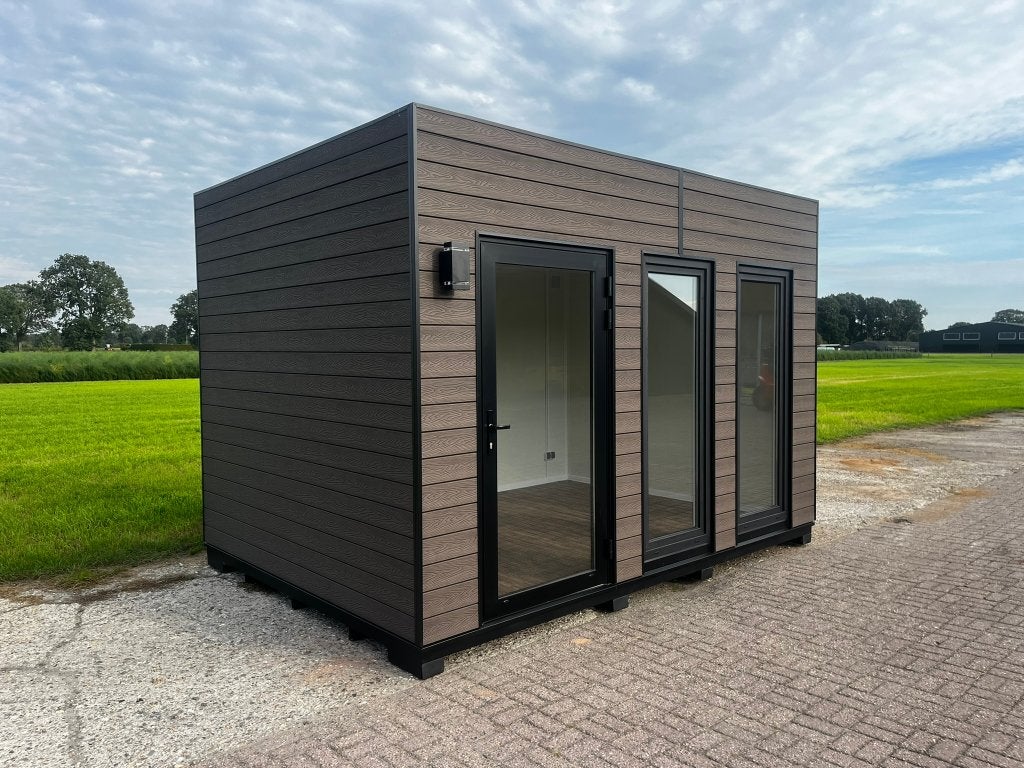 Kantoorunit | Tuinkantoor | Studio | Tuinhuis | 4 x 3 meter, Verzenden