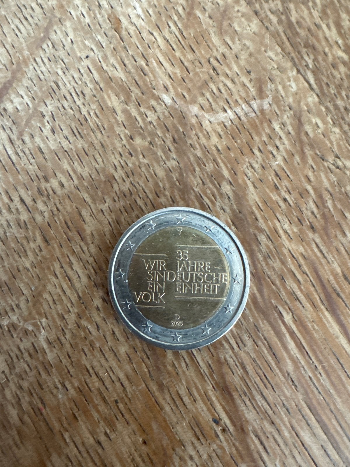 2 Euro Duitsland 2023 - 35 Jaar Duitse Eenheid, Ophalen of Verzenden, Duitsland, 2 euro, Losse munt