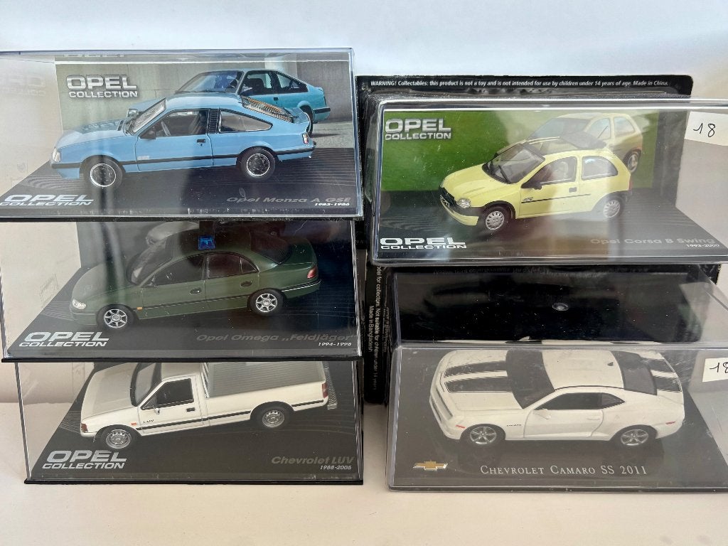 1:43 Opel collection, Ophalen of Verzenden, Zo goed als nieuw, Auto, Overige merken