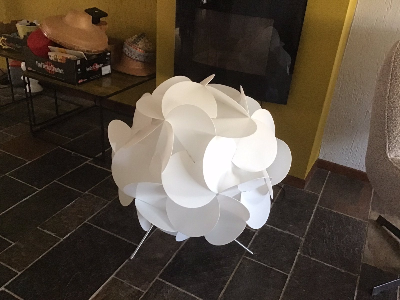 Vloerlamp IKEA PS  kunststof, Knappa Klover, Ophalen, Gebruikt, Kunststof, Minder dan 100 cm