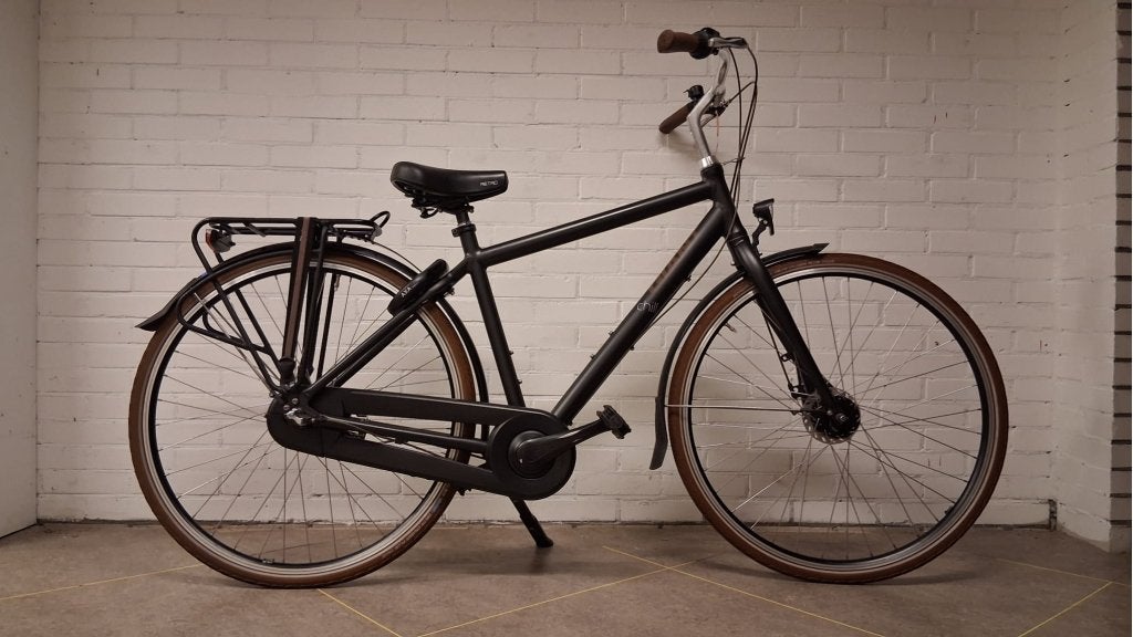Giant Chill 28 inch 48cm frame 3v Herenfiets Mat Zwart, Versnellingen, Niet ingevuld, Giant, 49 tot 53 cm