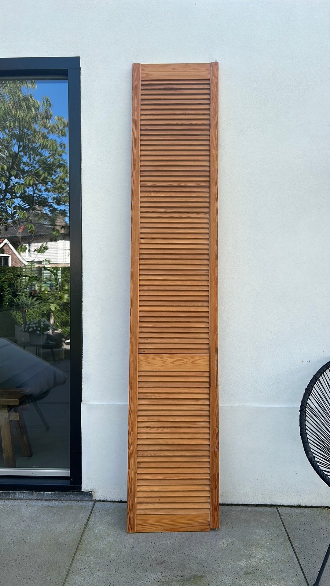 Louvreluik, Ophalen, Zo goed als nieuw