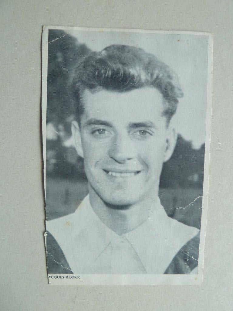 Spelerskaart.  Jacques.Brokx.  DOS   Utrecht Nieuwsblad, Ophalen of Verzenden, Zo goed als nieuw, Overige binnenlandse clubs, Spelerskaart