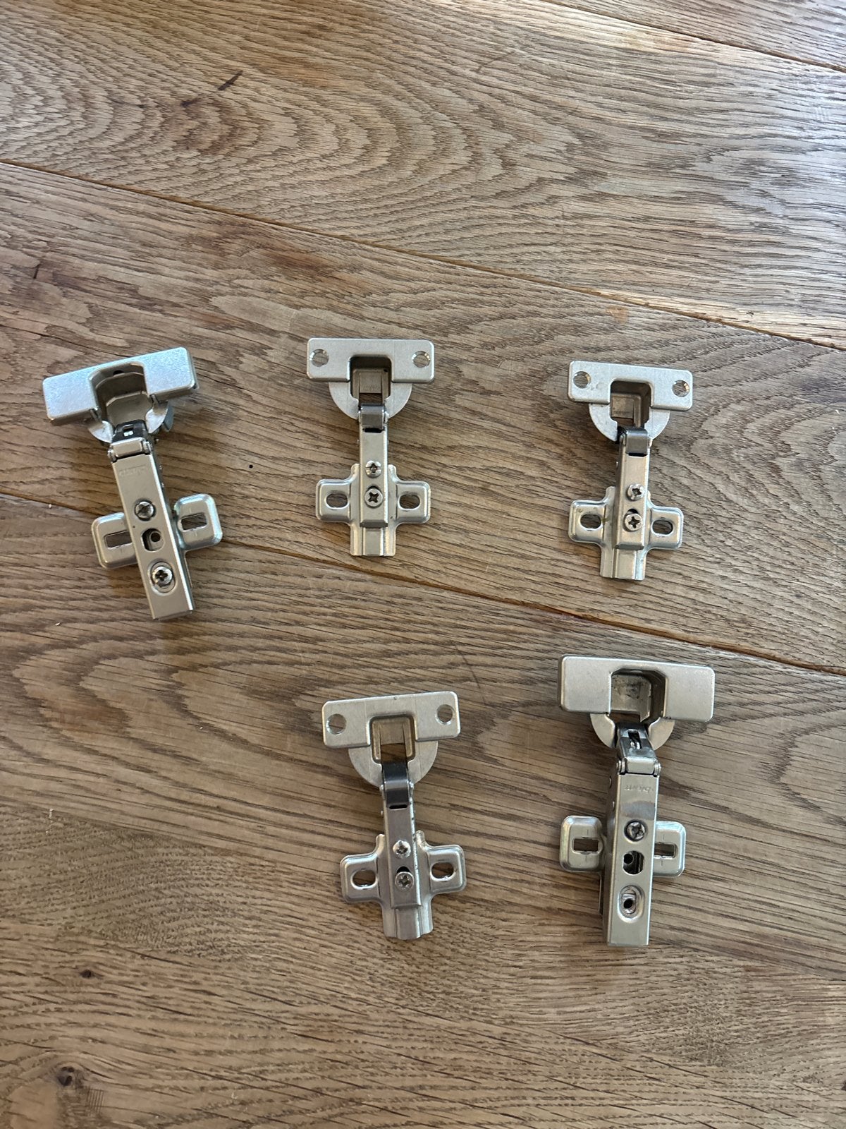 5x Scharnieren voor kasten, Ophalen, Gebruikt, Minder dan 50 mm, Overige typen