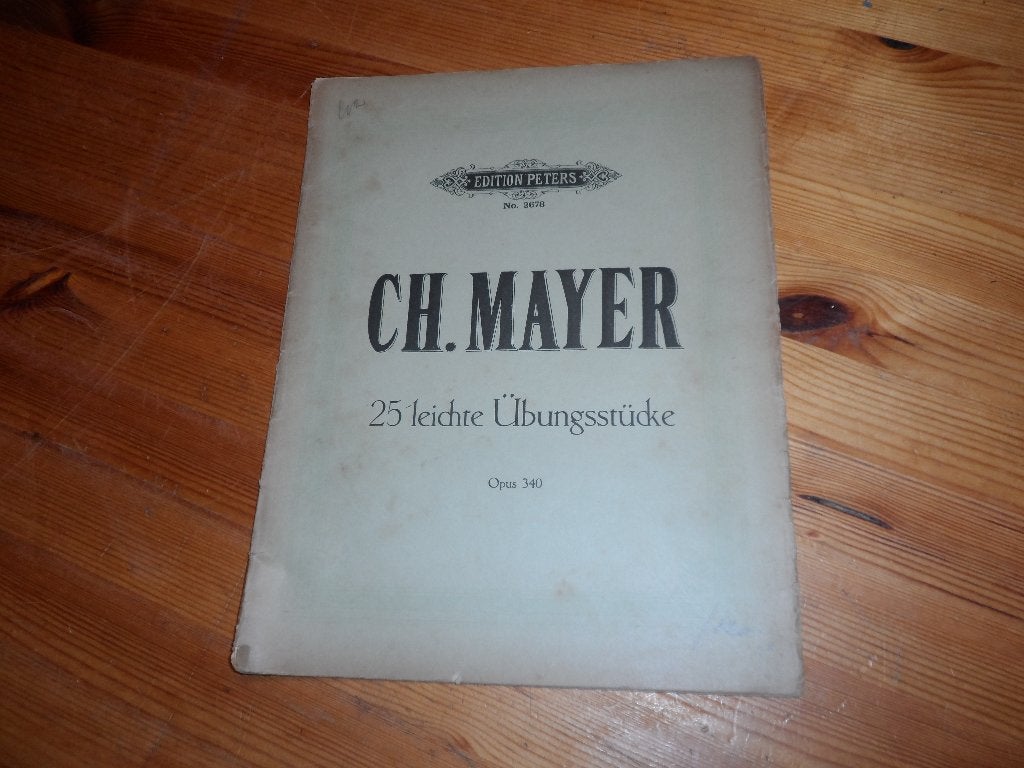 Ch. Mayer, Gebruikt, Klassiek, Ophalen of Verzenden, Artiest of Componist