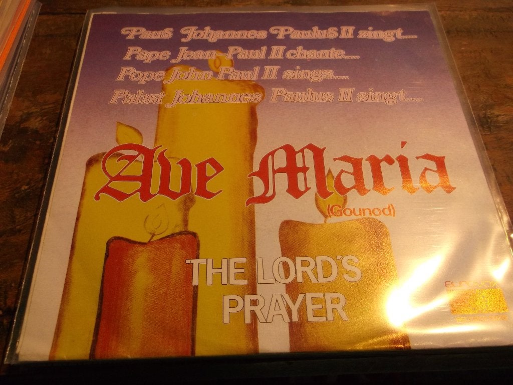 paus johannes paulus Ave maria 78, Ophalen of Verzenden, Gebruikt, 7 inch, Meditatie en Spiritualiteit