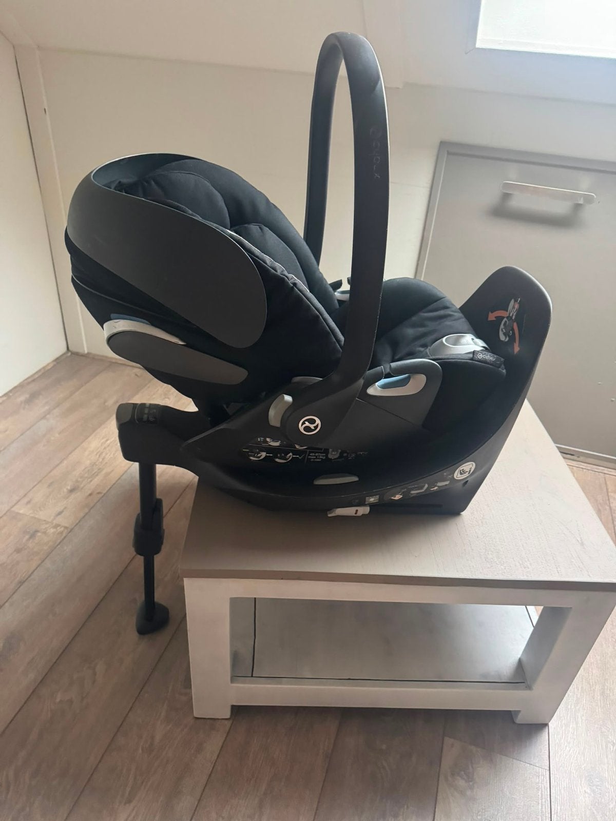 Cybex Platinum Isofix kinderzitje met base, Ophalen of Verzenden, Zo goed als nieuw, 0 t/m 13 kg, Isofix