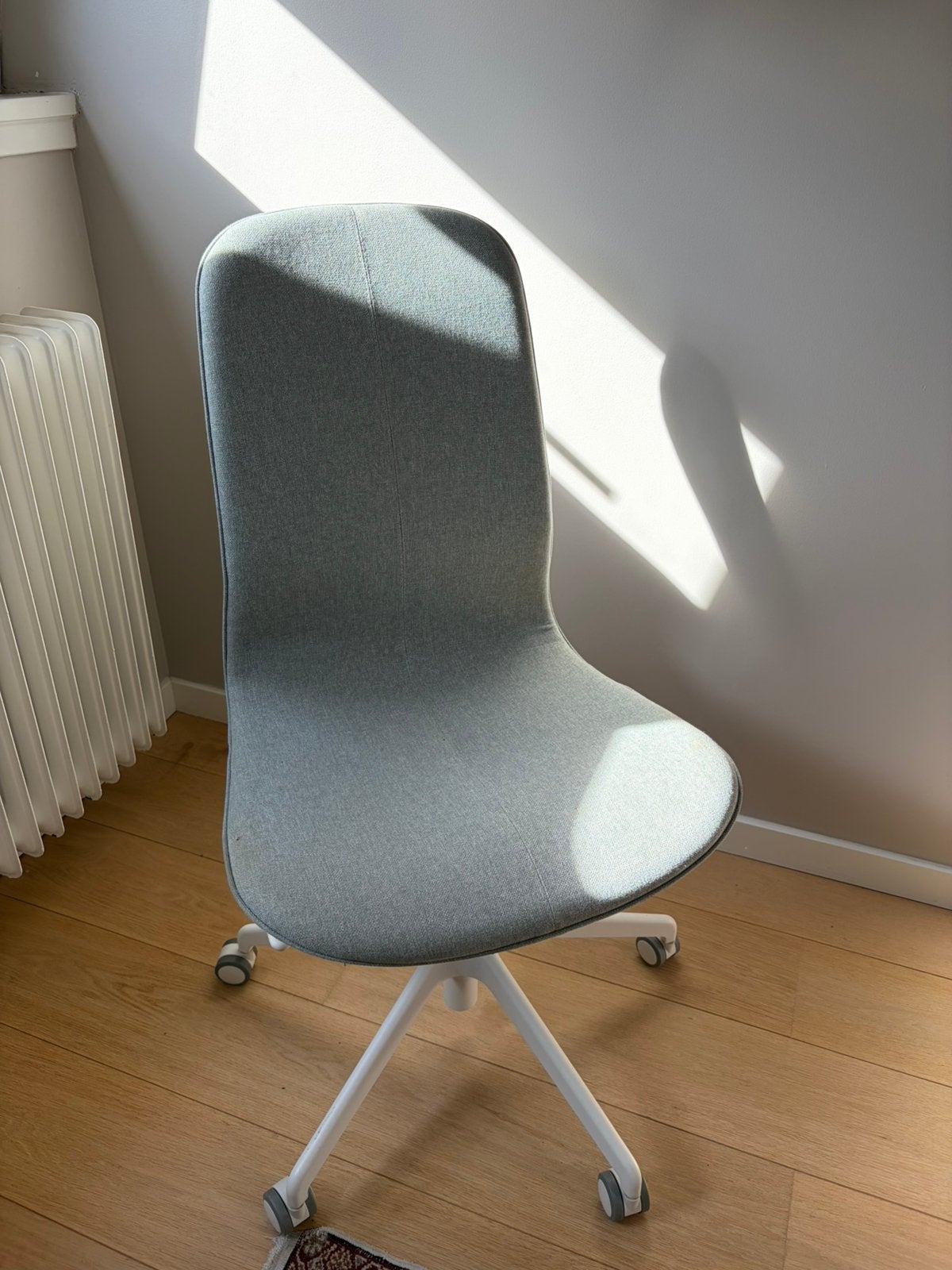 Grey Ikea LÅNGFJÄLL Office Chair, Ophalen, Zo goed als nieuw, Grijs