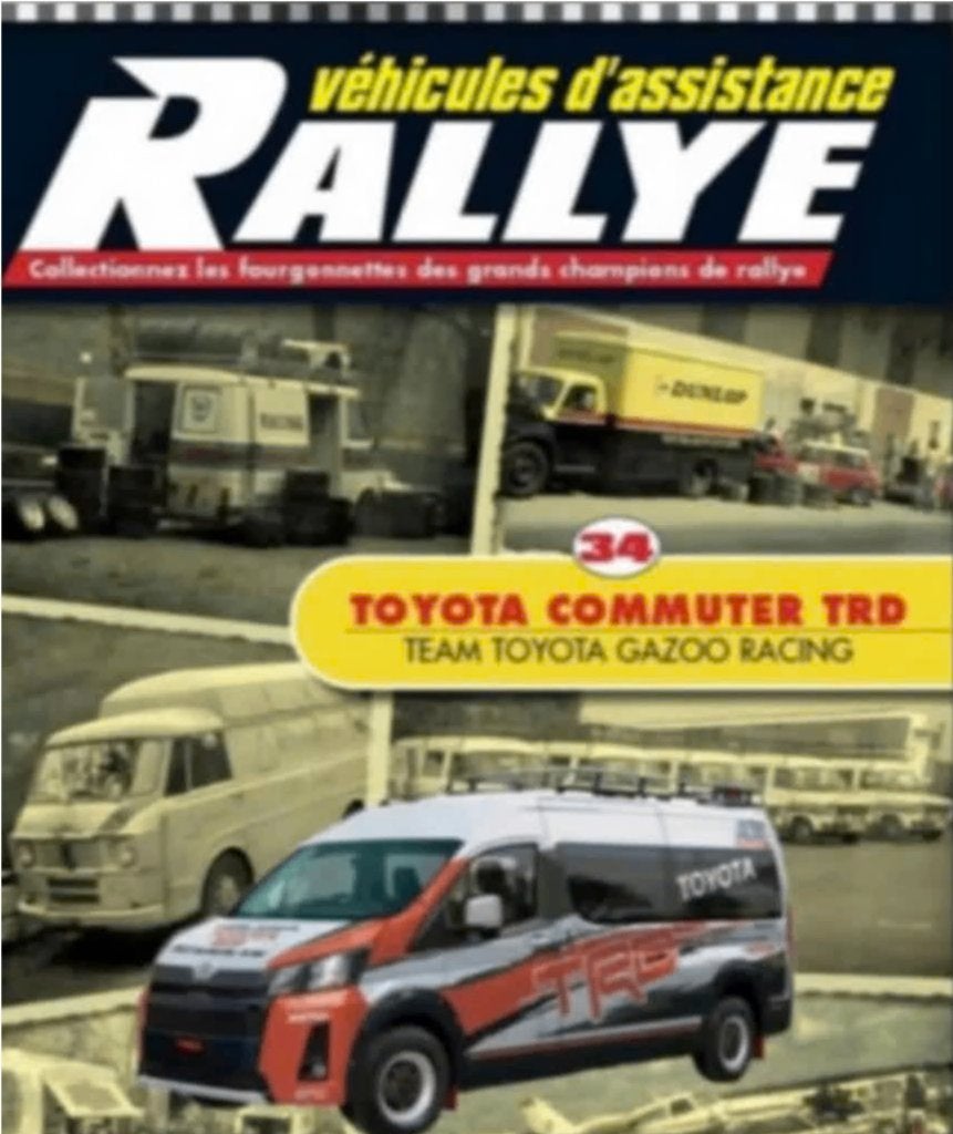 Toyota Commuter TRD Toyota Gazoo Racing 1/43 Assistance # 34, Verzenden, Nieuw, Auto, Overige merken