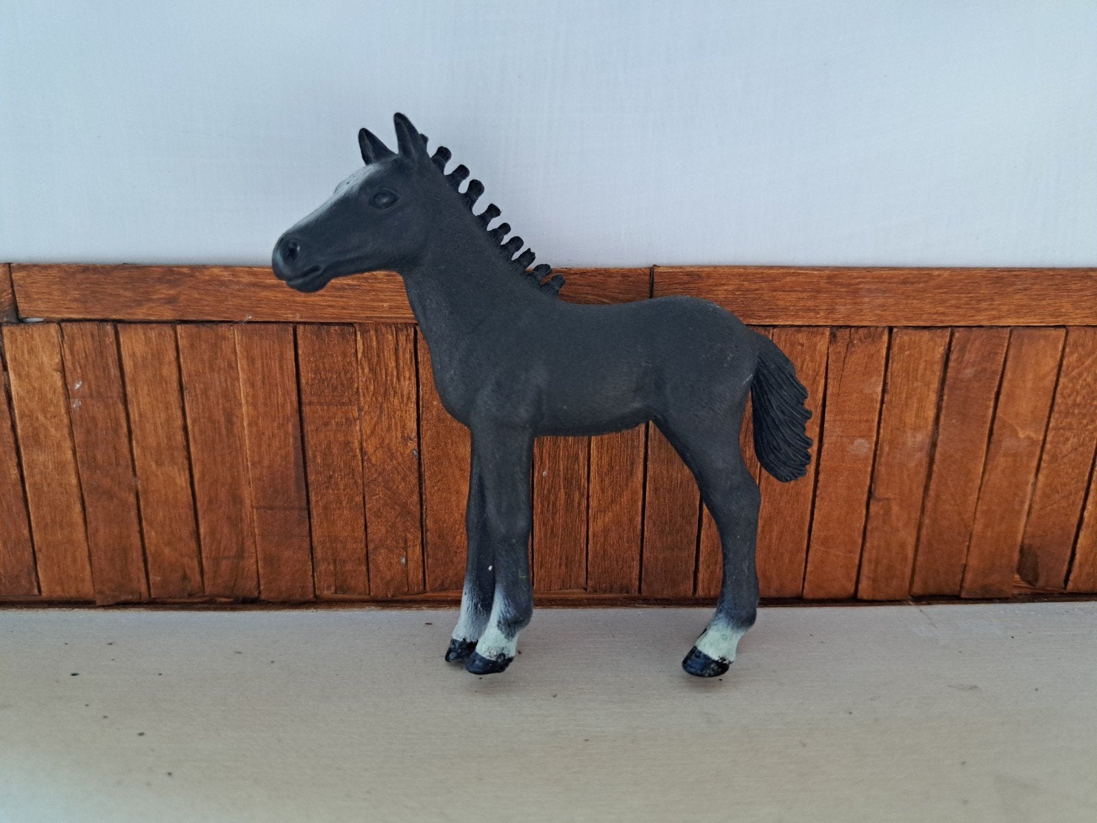 schleich lipizzaner veulen, Ophalen of Verzenden, Zo goed als nieuw, Paard, Beeldje of Figuurtje