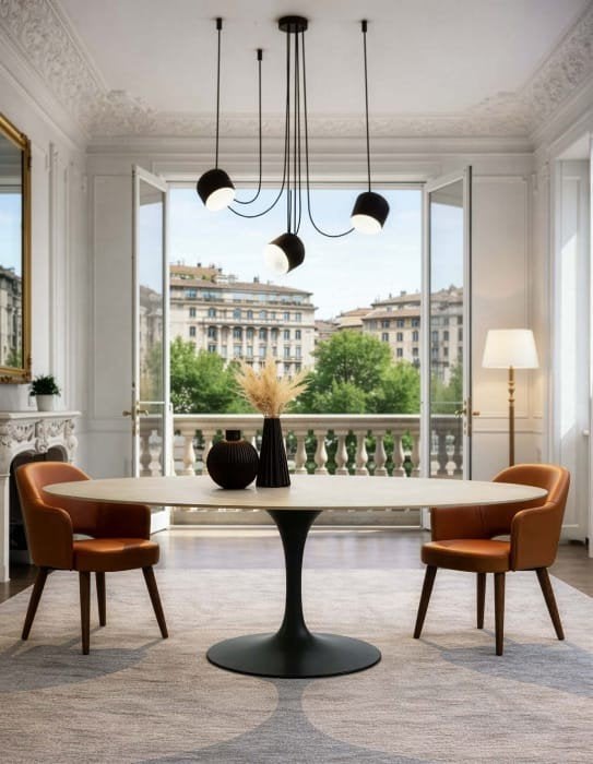 160 x 320 tot 90 x 180 tafels tulipe Eero Saarinen stoelen, Huis en Inrichting, Overige materialen, Nieuw, Overige fittingen, Ophalen of Verzenden
