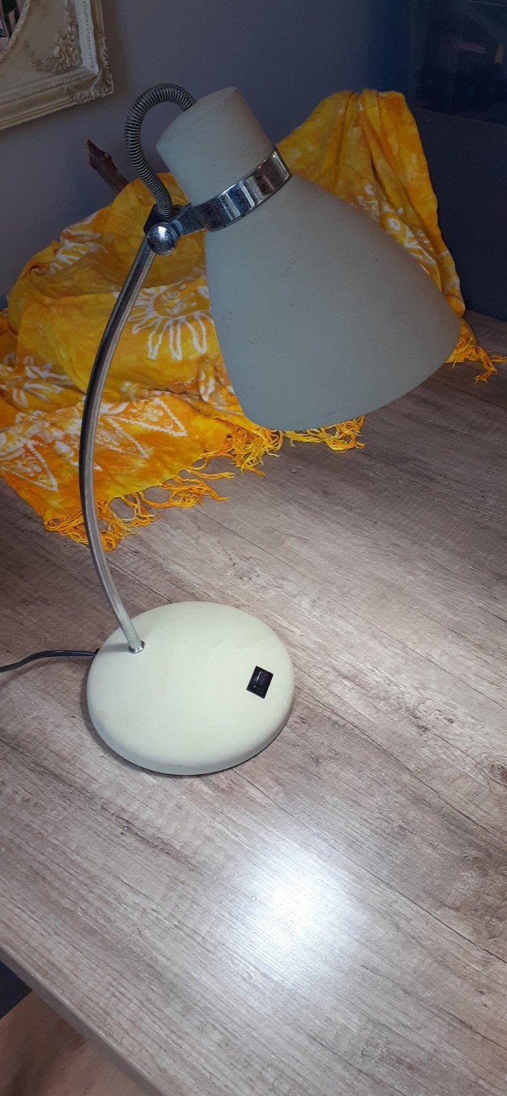 MASSIVE LEUCHTEN BUREAULAMP, Bureaulamp, Gebruikt, Ophalen of Verzenden, Grijs