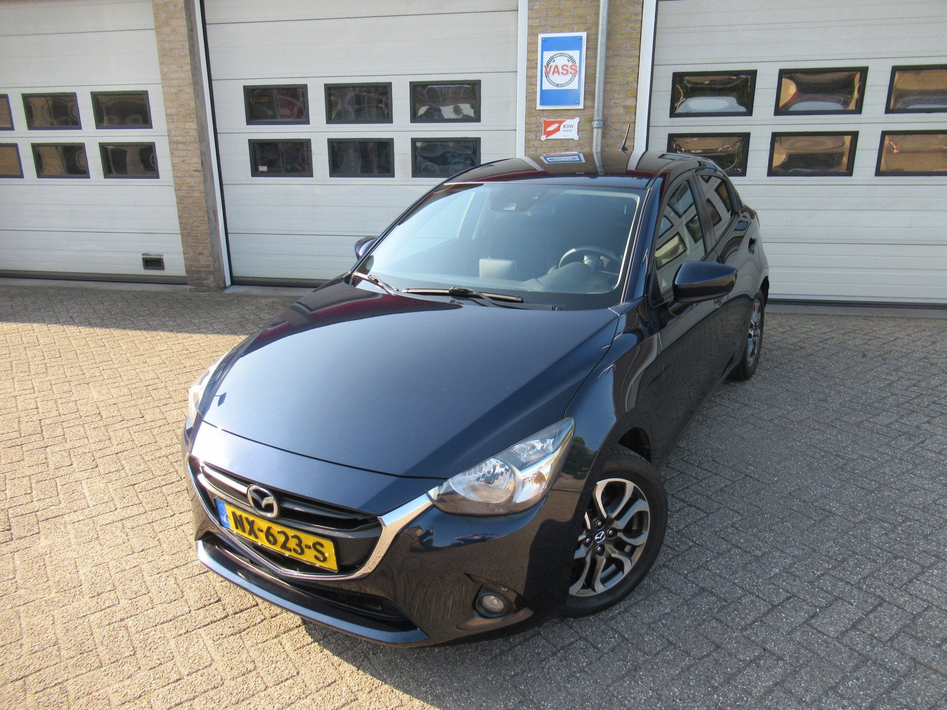 Mazda 2 1.5 Skyactiv-G GT-M Line (bj 2017), Voorwielaandrijving, Gebruikt, 4 cilinders, Blauw