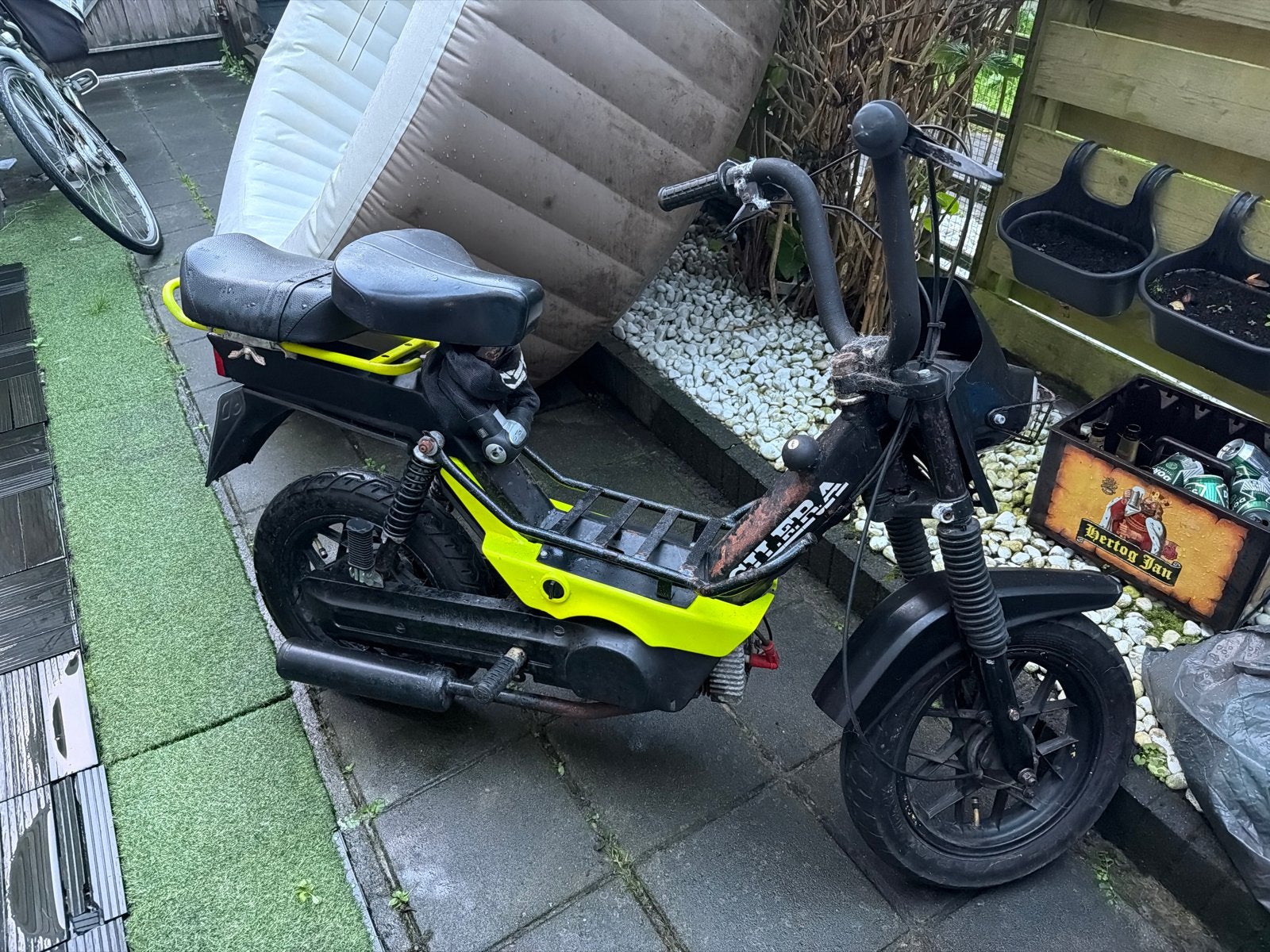 Gele Sparta Met, opknapper, Ophalen of Verzenden, Gebruikt