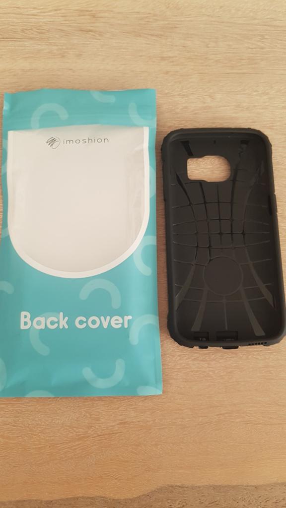 Back cover voor Samsung S7!, Zwart, Frontje of Cover, Nieuw, Kunststof