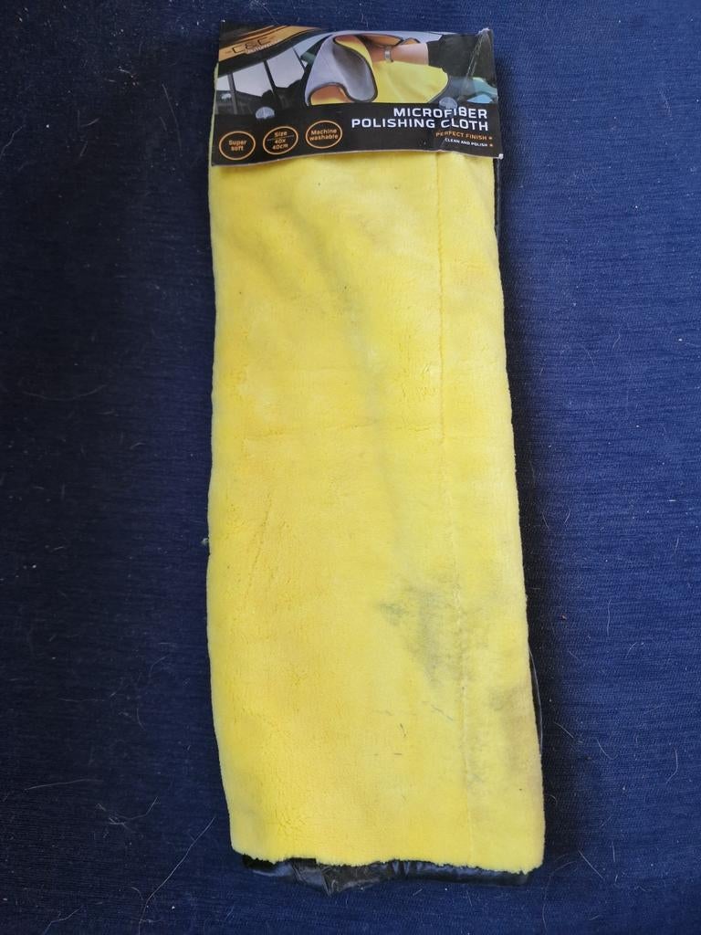 Microvezel Poetsdoek - Geel, Ophalen of Verzenden