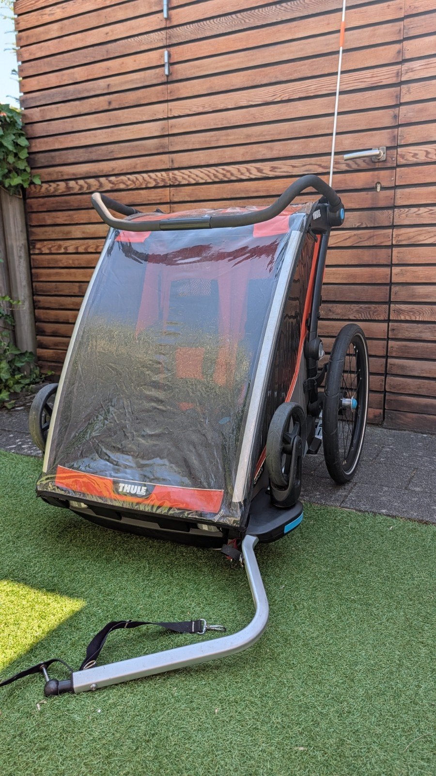 Thule Chariot Cross 2 fietskar, Ophalen, Gebruikt, Opvouwbaar, 40 tot 60 kg