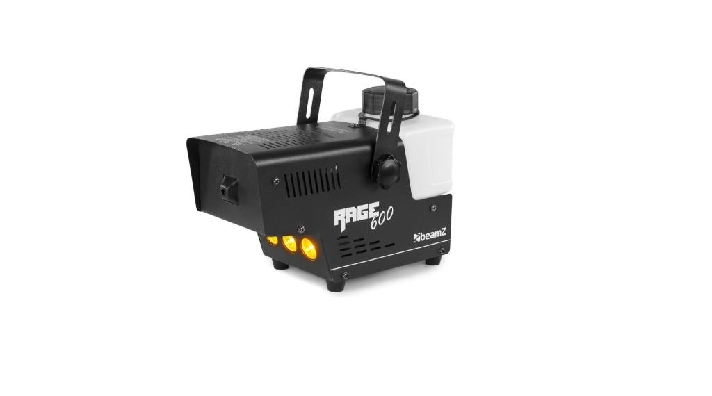 TE HUUR Rookmachine 600 watt met vlameffect, Ophalen, Zo goed als nieuw, Overige