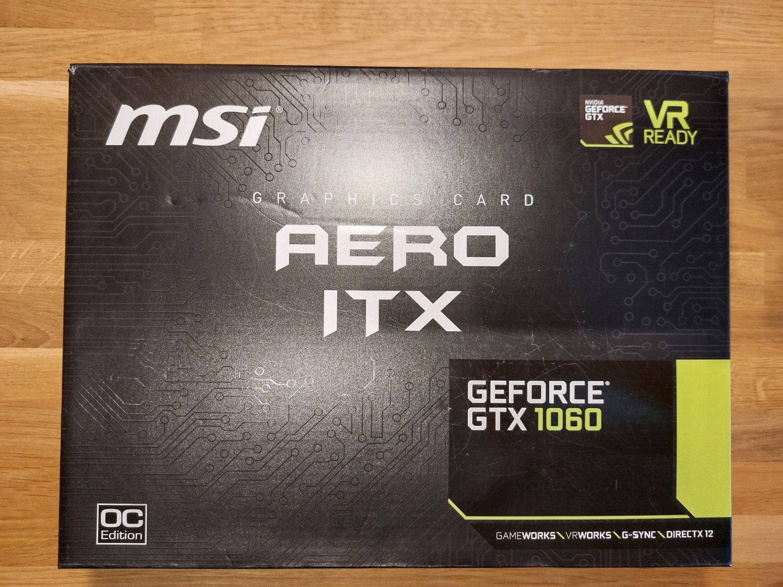 MSI Geforce GTX 1060 AERO 6GB, Computers en Software, Videokaarten, Ophalen of Verzenden, GDDR5, PCI-Express 3