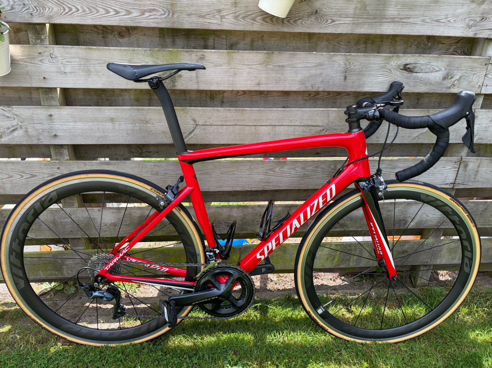 Specialized Tarmac SL6, Carbon, Zo goed als nieuw, Meer dan 20 versnellingen, 53 tot 57 cm