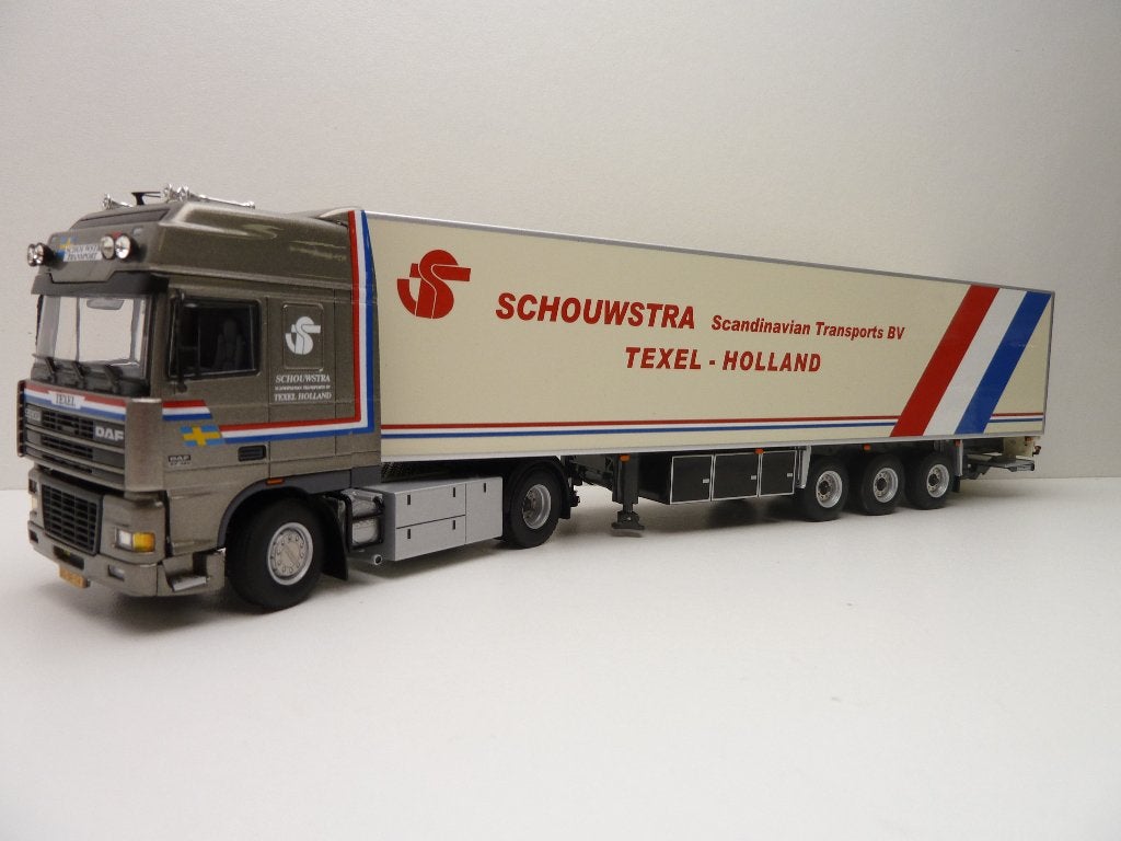 DAF 95 XF SSC  '' Schouwstra - Texel ''  WSI, Ophalen of Verzenden, Zo goed als nieuw, Bus of Vrachtwagen, Wsi