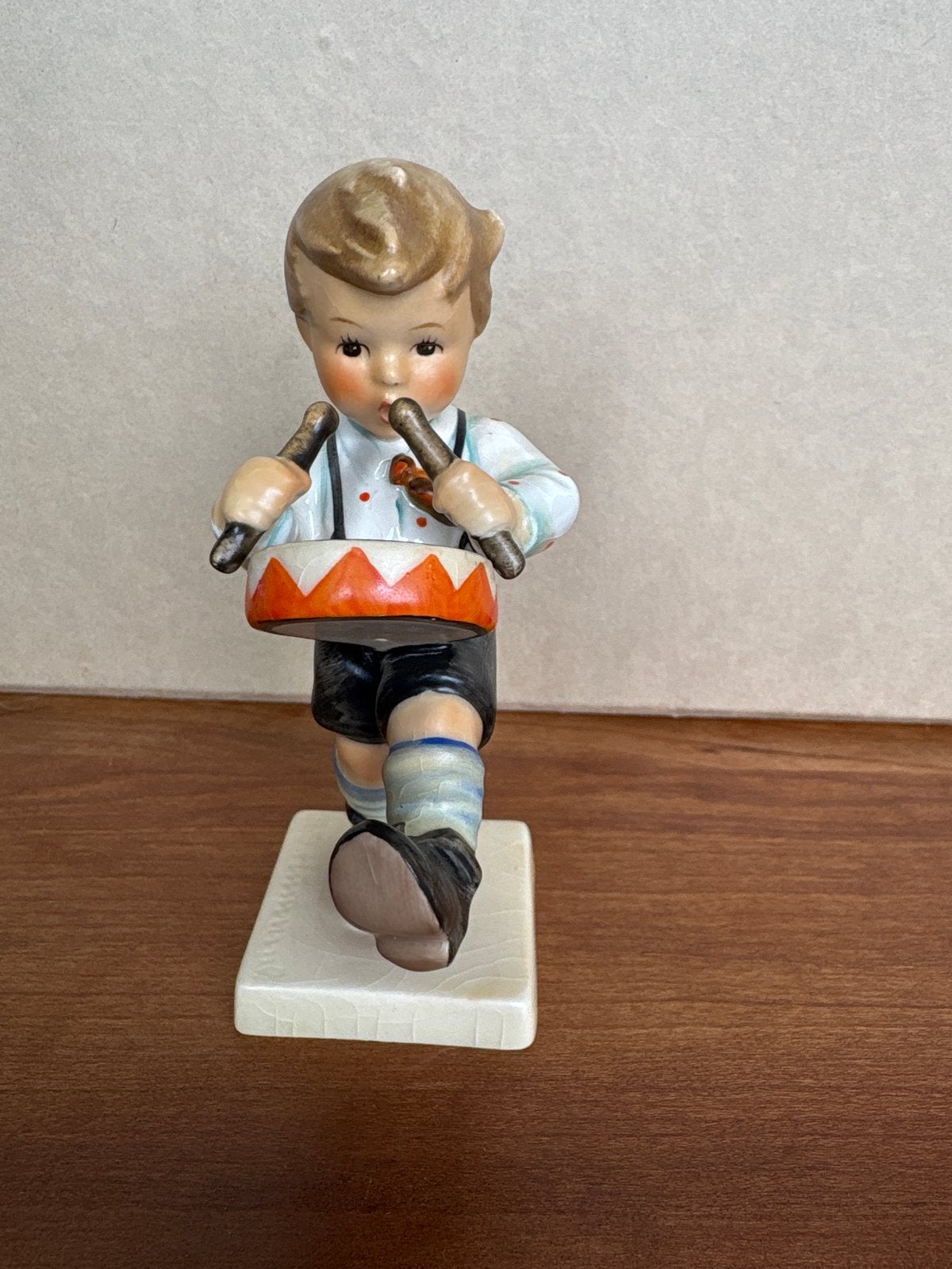 Vintage Hummel beeldje 'Drummer Boy' - Goebel 1955, Ophalen, Zo goed als nieuw