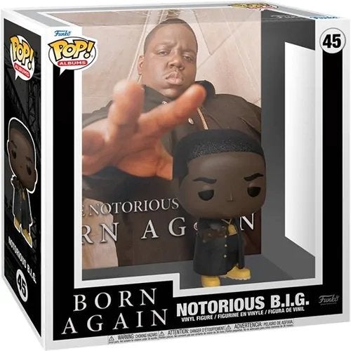 Funko Pop! Albums Notorious B.I.G. Born Again Vinyl Figuur, Verzamelen, Ophalen of Verzenden, Nieuw