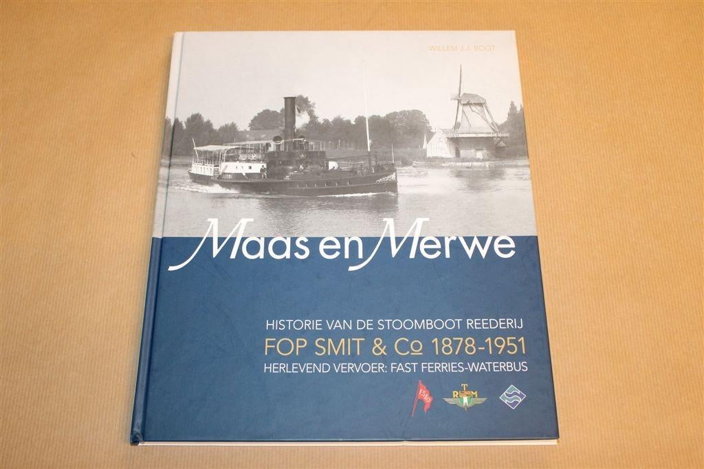 Stoomboot Fop Smit & Co — Maas en Merwe 1878-1951, Ophalen of Verzenden, Zo goed als nieuw