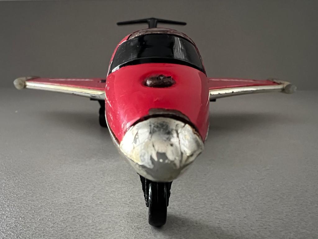 TONKA LEAR JET/LES VLIEGTUIG, Overige merken, Ophalen of Verzenden, Vliegtuig, Gebruikt
