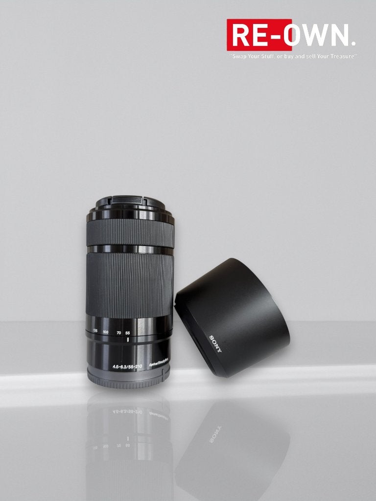 Sony E 55-210mm f/4.5-6.3 OSS (nette staat + garantie)., ., Zo goed als nieuw, ., Telelens