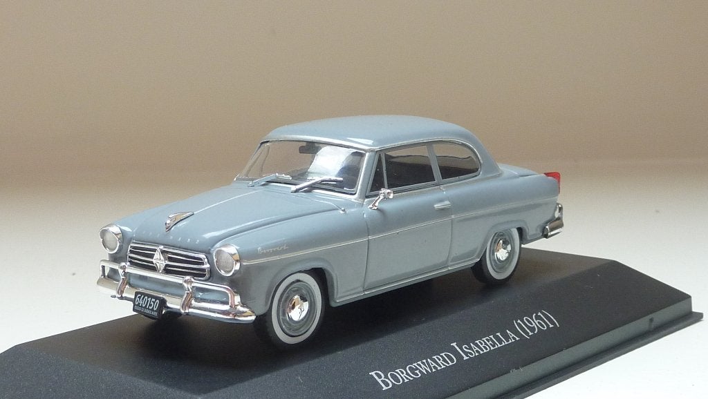 Atlas Borgward Isabella TS (1961) 1:43, Overige merken, Editions Atlas S.A, Auto, Nieuw