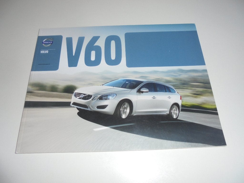 brochure Volvo V60  2012, Ophalen of Verzenden, Nieuw, Volvo