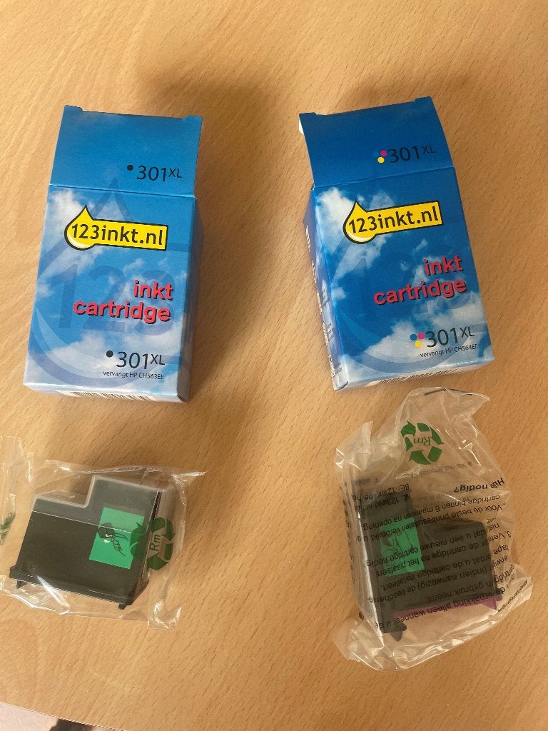 cartridge 301 X: zwart en kleur, Computers en Software, Printerbenodigdheden, Nieuw, Cartridge, Ophalen of Verzenden