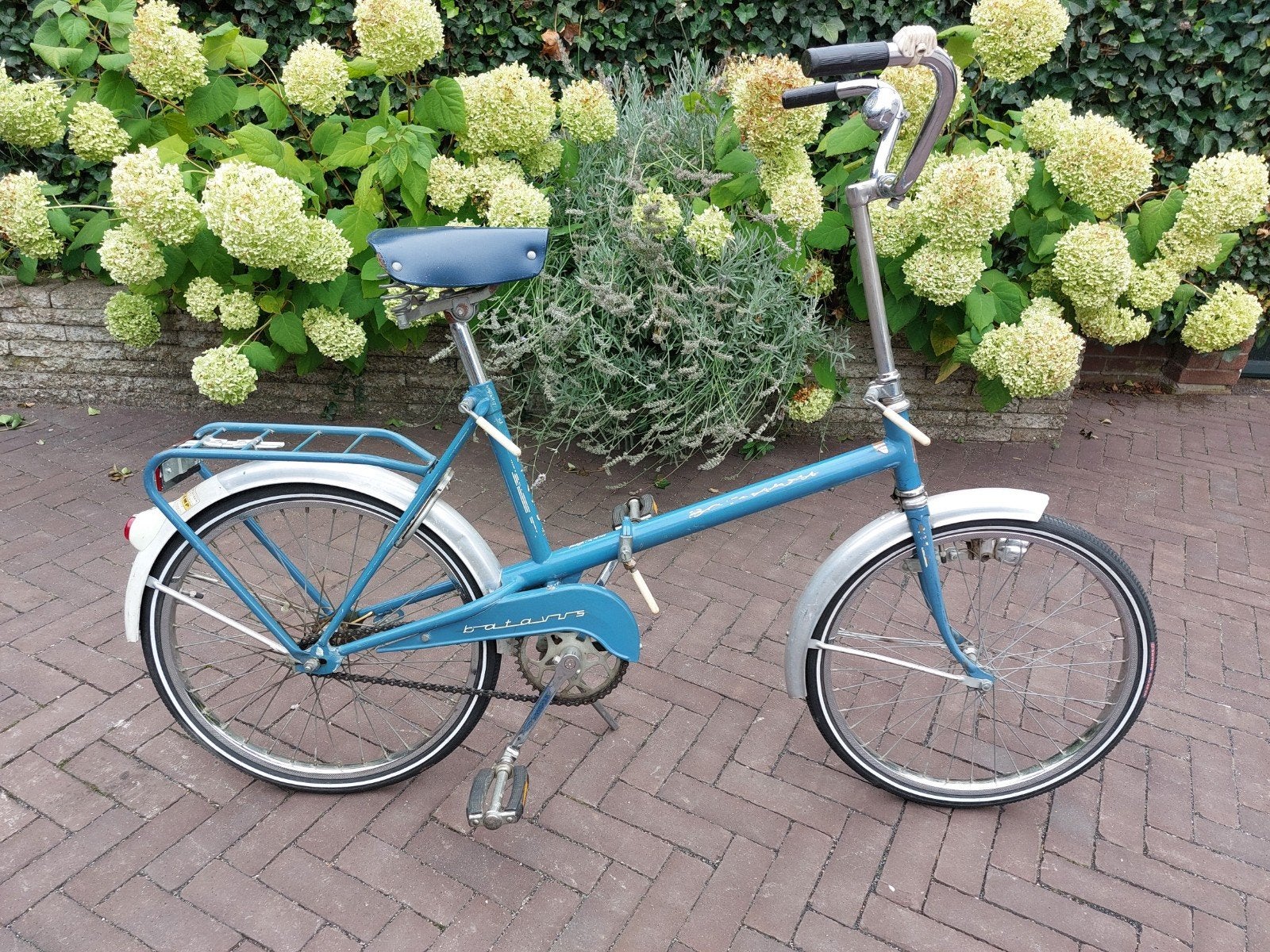 oude vintage  batavus vouwfiets batavouw origineel, Ophalen of Verzenden, Gebruikt, 20 inch of meer, Batavus