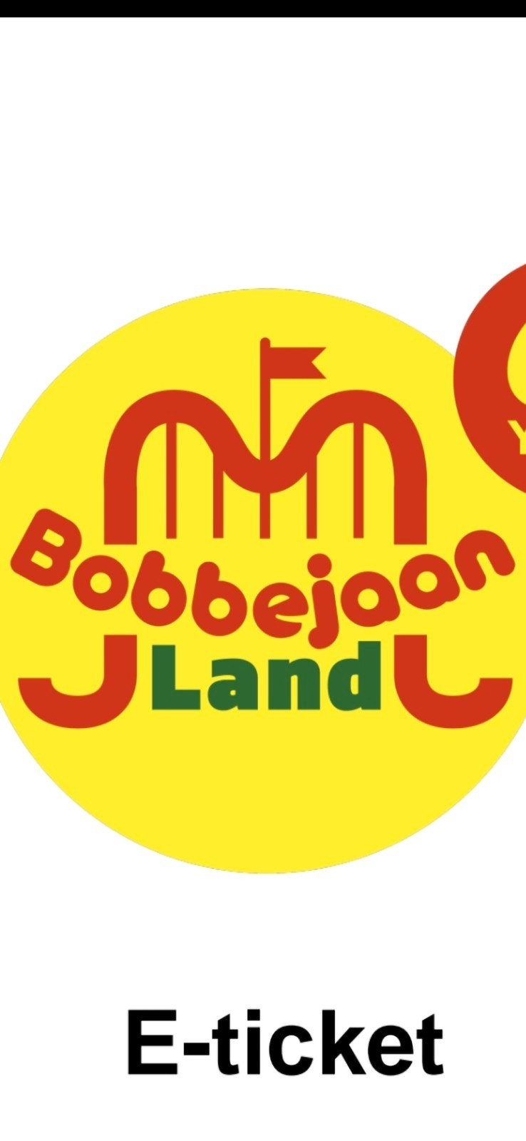 Bobbejaanland 1x dagticket (>140cm), Eén persoon, Ticket of Toegangskaart