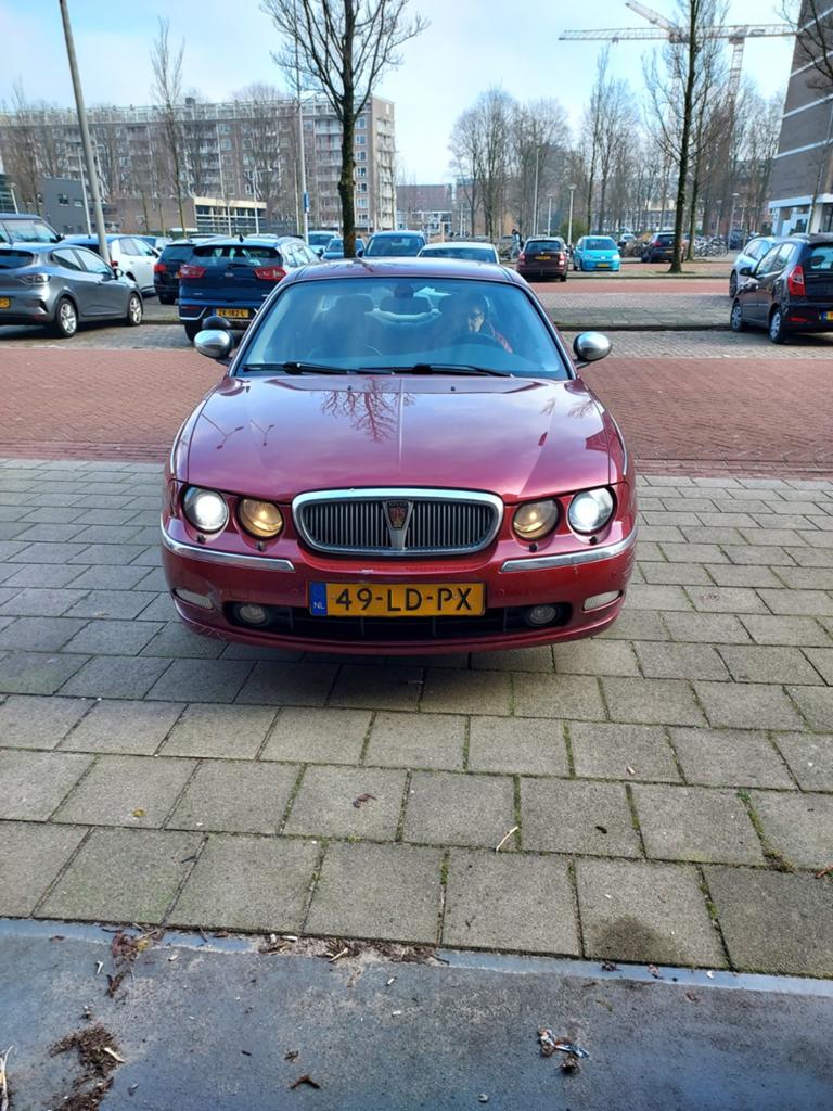 Rover 75 2.5 V6 AUT 2002 Rood Sterling, Auto's, 2497 cc, 1445 kg, 75 €/maand, 1600 kg