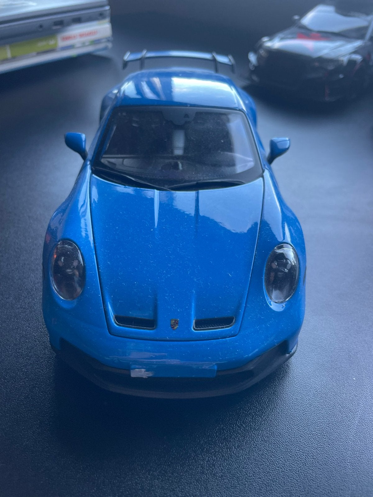 Porsche 911 GT3 modelauto - Blauw, Ophalen of Verzenden, Zo goed als nieuw, Overige typen