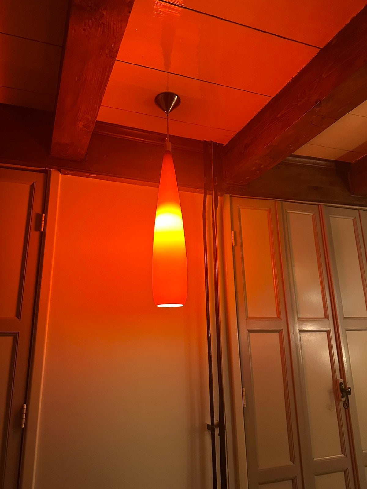 Hanglamp Herstal , deens mid century retro, Ophalen of Verzenden, Zo goed als nieuw