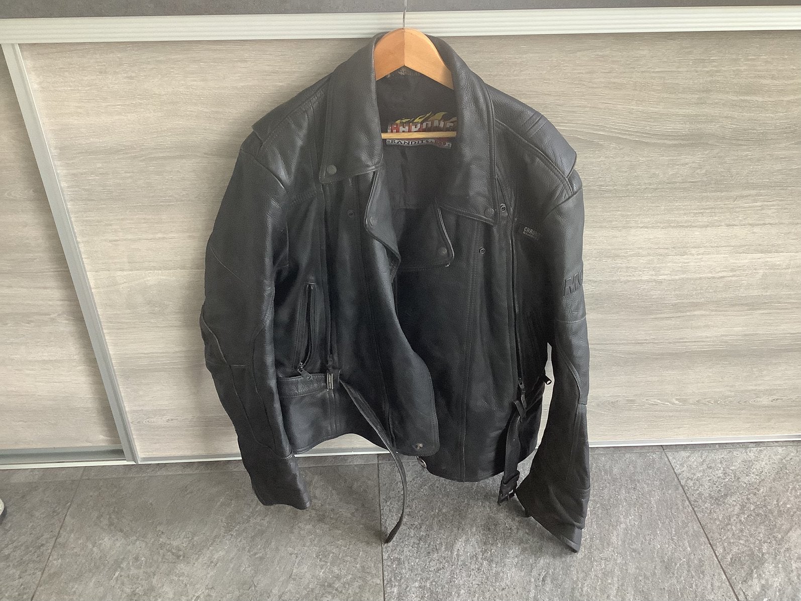 Motorjas, Motoren, Kleding | Motorkleding, Ophalen of Verzenden, Tweedehands, Heren, Jas | leer