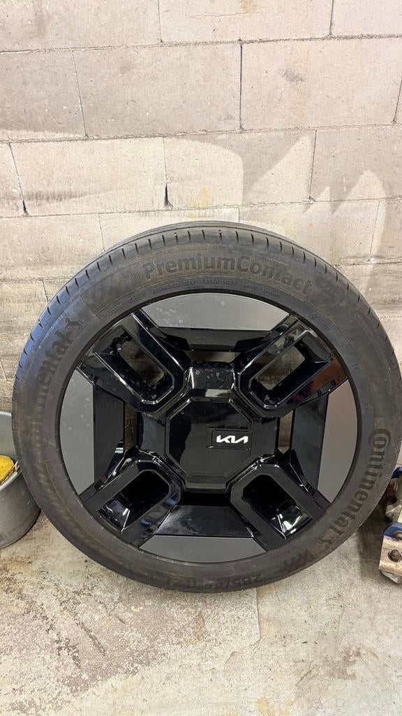 Kia EV9 GT Line Velgen met 285/45 R21 banden, Auto-onderdelen, Banden en Velgen, Banden en Velgen, Zomerbanden, 21 inch, 285 mm