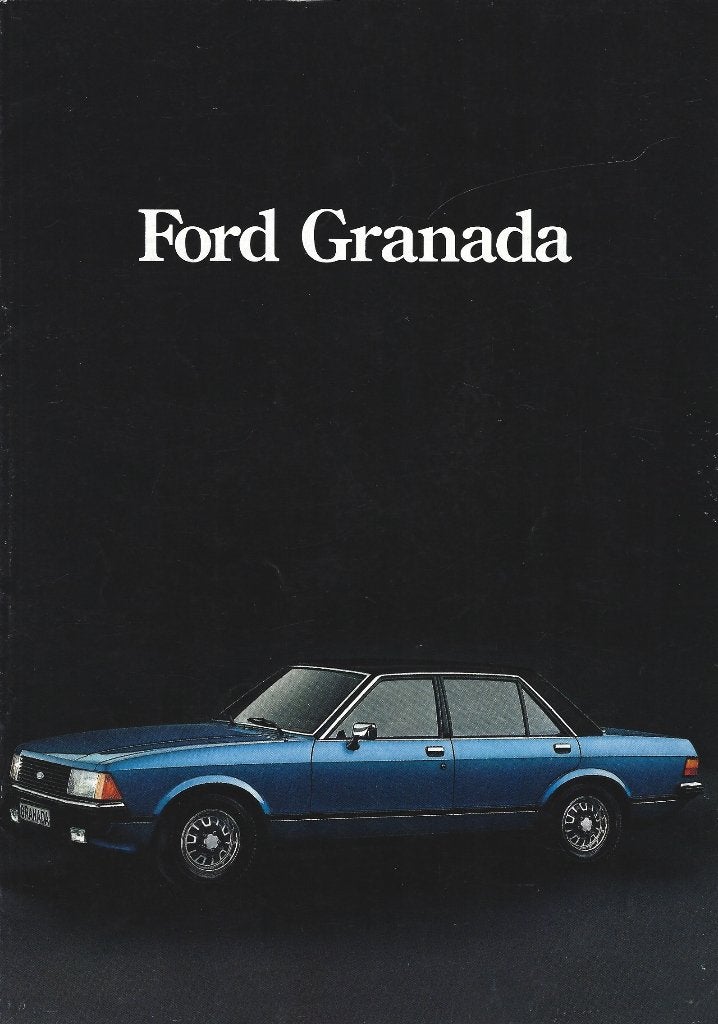 Folder Ford Granada 1979, Ophalen of Verzenden, Gelezen, Ford