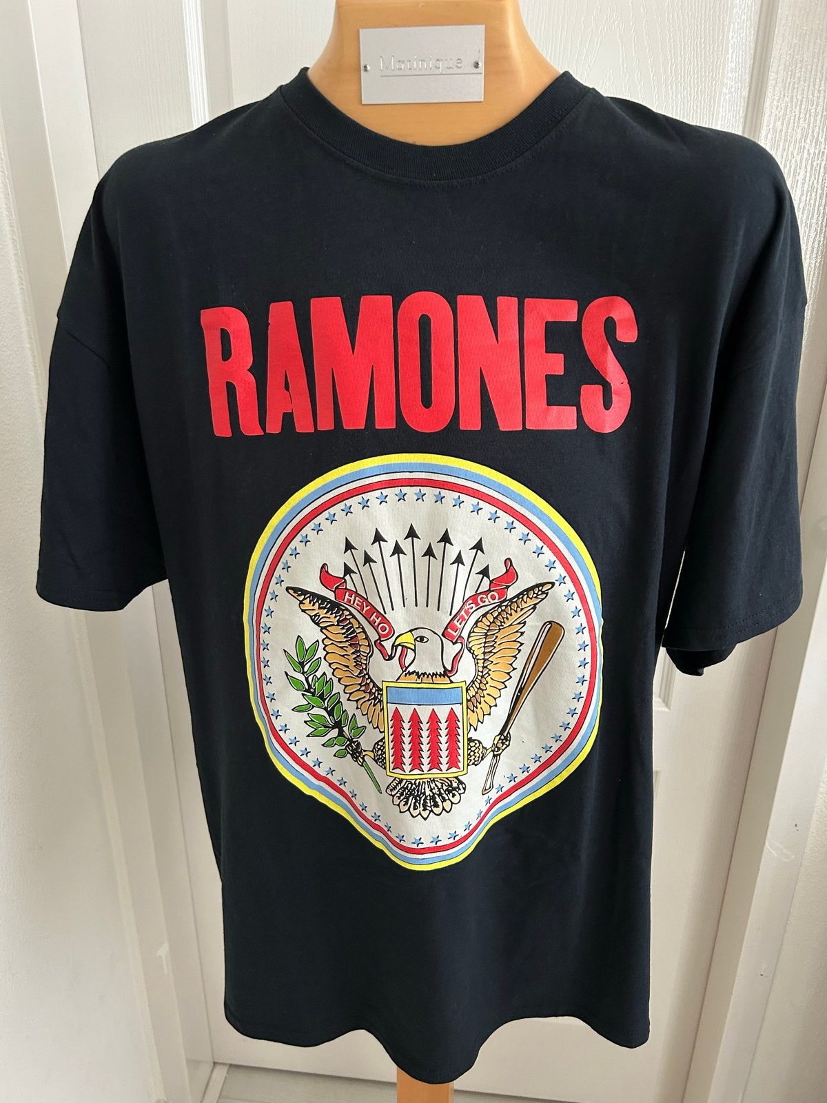 NIEUW Ramones T-shirt Zwart - Gildan Heavy Cotton - Maat 2XL, Ophalen of Verzenden, Nieuw, Maat 56/58 (XL), Zwart