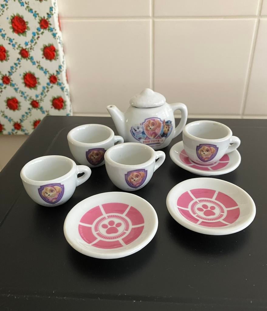 Paw Patrol Servies - Poppen Servies 🫖☕️, Ophalen of Verzenden, Gebruikt, Babypop